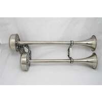 Horn deluxe SS dual std 47cm - 357933 - OE TCO10028