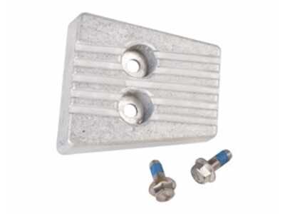 Transom Anode w/bolt. Zinc