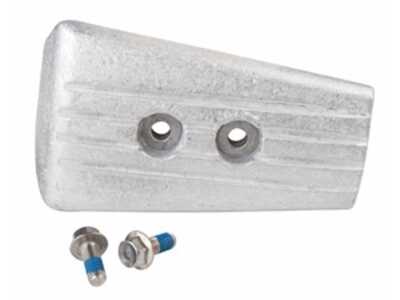 Transom Anode w/bolt. Zinc